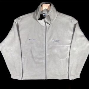 Columbia Zip Up Fleece Jacket Size XL Large